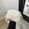 Estilo Coreano Moda Simple Nylon Pequeña Bolsa de Tela Bandolera Bolso de Hombro Bolso Bandolera Ligero Mini Bolso Bolso de Axila Bolsa para Teléfono Móvil