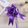 49 flores de tirón suministros para celebración de bodas cinta de lazo caja de regalo de boda empaque decoración de coche de boda tirador de manija de puerta flores de tirón al por mayor