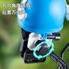 Pequeno capacete para viagem suporte para celular para bicicleta guarda-sol à prova d'água motocicleta carro elétrico navegação suporte para celular