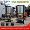 Um ponto quebrado folha de plástico PE material de secagem Misturador vertical placa de aço inoxidável Misturador vertical Guangdong