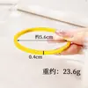 Pulseira de Gelo Triturado, Anel Unissex, Ouro de Areia Vietnamita, Pulseira de Latão de Alta Qualidade para Mulheres, Joia Duradoura