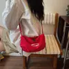Bolsa de Bollo 2026 Estilo Nuevo Elegante para Viajar Nylon Japonés de Nicho Ligera Deportiva Cruzada Roja
