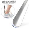 Acero Inoxidable Calzador Perezoso Agujero Ángulo Flexible Ajuste Talón Zapatos Fáciles de Poner Calzador Largo para Mujeres Embarazadas y Ancianos