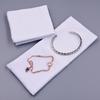 Ventas Directas de Fábrica Bolsa para Joyería Collar de Oro Lao Fengxiang Bolsa de Almacenamiento para Joyería de Color Puro de Gama Alta Bolsa de Joyería Plegable Personalización