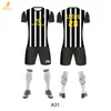 Uniformes de Fútbol Digitales Estampados de Cuerpo Completo Personalizados como un Juego Completo de Uniformes Transpirables de Secado Rápido para Clases de Fútbol Infantil