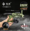 Shuojie Operador Delta Garra Azul Profundo Pistola Modelo Juguete de Mano Multifuncional Periférico de Juego Decoración de Escritorio