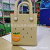 Suministro transfronterizo en stock Bolsa de agujeros de EVA mini bolsa de almacenamiento de playa DIY linda bolsa de gelatina min bolsa de mensajero I