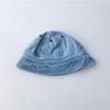 Gorro de Bebé Estilo Delgado para Primavera y Otoño Gorro de Pescador de Mezclilla para Niños Gorro de Cubo de Moda para Verano Protección Solar para Bebés Niños y Niñas Pequeños