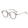 T18921 nuevo delgado TR marco ovalado marco de titanio moda esencial para el commute producto único se puede equipar con el número de marco de gafas venta al por mayor
