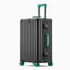Maleta personalizable para mujer, maleta de ruedas de 20 pulgadas, maleta de viaje duradera de 24 pulgadas con marco de aluminio engrosado, maleta de mano con cerradura de contraseña para hombre
