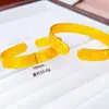 Aleación de Cobre Nuevo Estilo Chino Patrón de Hierba Tang Antigua Pulsera Abierta Corazón de Paz y Alegría para Mujeres, Accesorio de Lujo Ligero de Gama Alta