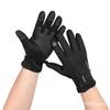 Luvas Quentes para Homens, Forradas com Fleece, à Prova de Frio, Antiderrapantes, Touch Screen para Uso Externo, Bicicleta Elétrica, Luvas de Ciclismo à Prova de Vento para Outono e Inverno