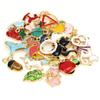 Fábrica de atacado liga 30 PCs gota de óleo pingente acessórios para cabelo pulseira colar acessórios DIY acessórios liga