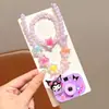 Kuromi Dibujos Animados Joyería Juguete para Niñas Set de Pulseras de Cuentas Collar para Niños Cámara de Proyección Joyería Niñas