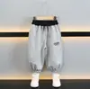 Conjunto de Moletom Listrado de Outono e Calça de Moletom para Meninos Roupa Esportiva Casual Infantil Peça Dupla Roupas de Primavera para Bebês Meninos