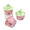 Cupcake vasito de papel helado ICE-Fi refrigerador pegatinas decoración creativa del hogar accesorios de exhibición preescolar juego
