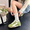 Zapatillas de entrenamiento alemanas transpirables de malla transfronteriza para mujer 2026 verano nuevo versátil ligero que aumenta la altura de caña baja casual zapatillas de entrenamiento alemanas para mujer