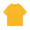 Camiseta holgada de algodón de color sólido para jóvenes, hombres y mujeres, para poner, uniforme de clase, ropa de trabajo, ropa para actividades grupales, personalizada diy