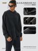 Suéter con capucha retro lavado de 420 g de TILANI, marca de moda para hombre, ropa deportiva informal, camiseta de manga larga