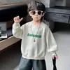 Sudadera para Niños Estilo Primavera y Otoño 2026 Nueva Ropa Casual Fresca Traviesa para Niños Estilo Coreano Moda Capa Base Tendencia