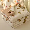 Colcha de verão grau materno e infantil para dormir sem roupa, algodão fresco estilo ins como nuvem, colcha de ar condicionado ultrassuave, colcha fina de verão, edredom de dormitório