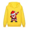 Sudadera Navideña Estampado de Papá Noel Hombre Mujer Talla Grande Sudadera YIb Calle Sudadera Harajuku