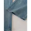 Calça jeans flare de cor clara para mulheres, 2026 nova primavera e outono fina cintura alta stretch emagrecedora reta solta pantalona