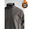 Chaqueta Piloto Retro Americana de Algodón para Hombre, Corte Limpio, Gama Alta, Chaqueta Corta de Algodón Fresca y Elegante, Abrigo Grueso de Moda