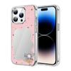 TPU+PC Adecuado para Funda de Teléfono Móvil Apple iPhone17Promax con Botones Pintados con Flores y Cubierta Protectora con Flores Pintadas