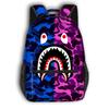 Mochila Escolar Infantil Tubarão Transfronteiriço Bolsa Tote Desenho Animado Mochila Grande com Estampa Total para Meninos, Pedido Mínimo de Uma Peça