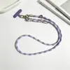 Cordón Tejido Ajustable para Teléfono Cruzado Antiperdida Universal Multicolor Accesorio Versátil Personalizable de Fábrica Cruzado Antiperdida