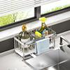 Escurridor de Esponjas de Acero Inoxidable Estante para Guardar Cepillos Herramientas de Limpieza de Cocina Estante Pequeño Multiusos para Guardar Trapos