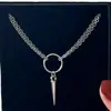 Shiyong comercio exterior transfronterizo AliExpress Amazon collar con cadena y colgante de púas venta directa de fábrica