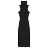 Vestido tipo chaleco sin mangas con cuello alto de las Spice Girls, estilo europeo y americano, para mujer, sexy, ajustado, largo, de verano, para madrastra
