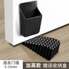 Tarjeta de Seguridad para Puerta Tope de Puerta Regalo Caja de Almacenamiento sin Perforaciones Parte Superior de la Puerta A prueba de Viento Anti-pellizcos Mano Tope de Puerta de Silicona Soporte de Puerta