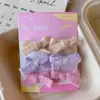 Nuevo Clip para el Cabello Versátil de Perla y Lazo para Otoño e Invierno, Pasador para Niñas, Clip para el Cabello de Bebé, Pinza de Pato, Accesorio para el Cabello de Niña