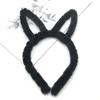 Venda Direta da Fábrica Faixas de Cabelo com Orelhas de Gato para Mulheres e Crianças, Faixas de Cabelo de Pelúcia, Faixas de Cabelo de Pelúcia para Lavar o Rosto, Atacado de Acessórios de Cabeça, Fofas para Mulheres