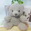 Nuevo Lindo Peluche Rizado Sentado Mini Oso de Peluche Muñeca Juguete Accesorio Llavero Colgante Juguete en Línea