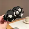 Presilha de Coque Pérola Flor em Botão Retrô 2026 Nova Presilha de Cabelo para o Dia a Dia Versátil Presilha de Rabo de Cavalo Elegante Acessório de Cabelo