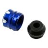 Accesorios de modificación de scooter de motocicleta Copa anti-caída Horquilla delantera Copa coche eléctrico CNC Aleación de aluminio Horquilla delantera Protección Absorción de impactos
