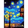 Ventas Directas de Fábrica Pintura de Diamantes 5D Diamante Completo Serie de Pintura al Óleo Cielo Estrellado Bordado de Diamantes DIY Diamante Redondo Punto de Cruz Pegamento de Diamante Hecho a Mano