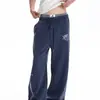 Pantalones Deportivos de Moda Otoño 2026, Pantalones de Chándal Ajustados de Pierna Ancha, Pantalones Casuales para Hombre, Pantalones Versátiles Rectos Holgados