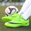 Zapatos de Fútbol con Tacos Rotos para Hombres, Mujeres, Niños, Adolescentes y Estudiantes, Zapatos de Entrenamiento de Fútbol de Cuero para Estudiantes con Tacos Rotos para Césped Artificial