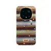 Capa para Celular Honor Magic8 com Design Artístico de Desenho Animado, Compatível com Honor Magic7 Pro, Apresentando Listras Coloridas Contrastantes e Estrelas