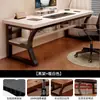 Escritorio de computadora, escritorio para juegos, escritorio para oficina en casa con estantes de almacenamiento, escritorio simple, escritorio de estudio para dormitorio, escritorio de escritura