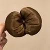 Pinza para el pelo retro para la parte trasera de la cabeza, linda, adecuada para quienes tienen poco pelo, pinza banana con forma de lazo, da un look sofisticado, peinado semi-recogido, pinza para el pelo con forma de corazón, accesorio para el pelo