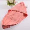 Touca para Secar CabeloAtacado Artigos Essenciais Domésticos Diários Touca Absorvente para Secar Cabelo em Estoque Atacado Touca Macia de Turbante para Secar Cabelo