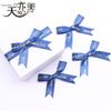 Lazo de belleza Tianyi personalizado hecho a mano de 1,5 cm de poliéster con cinta bronceada, caja de regalo, lazo de embalaje decorativo