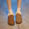 Zapatos Birkenstock Mullidos de Venta Caliente para Mujer Invierno Más Terciopelo 2026 Nuevo Invierno Retro Slip-on Perezosos Modernos Zapatos de Algodón