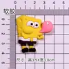 Borracha Macia Ursinho Pooh e Urso Lots-o Boneca Acessórios DIY Capa de Celular Caixa de Papelaria Patch de Decoração Fivela de Sapato Transfronteiriço